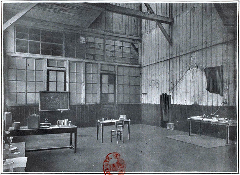 Fallecimiento de Marie Curie - Cobertizo donde Marie Curie realizaba experimentos