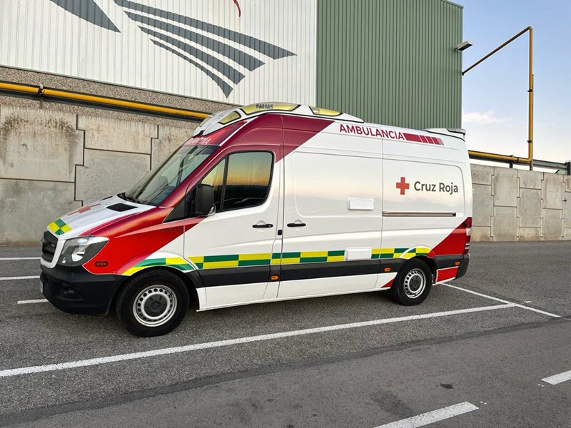Fundación de la Cruz Roja Española - Ambulancia actual
