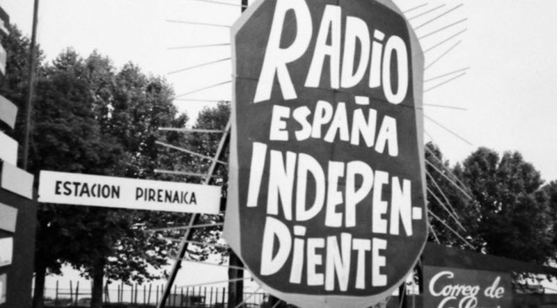 Inicio de las emisiones radiofónicas de "La Pirenaica"