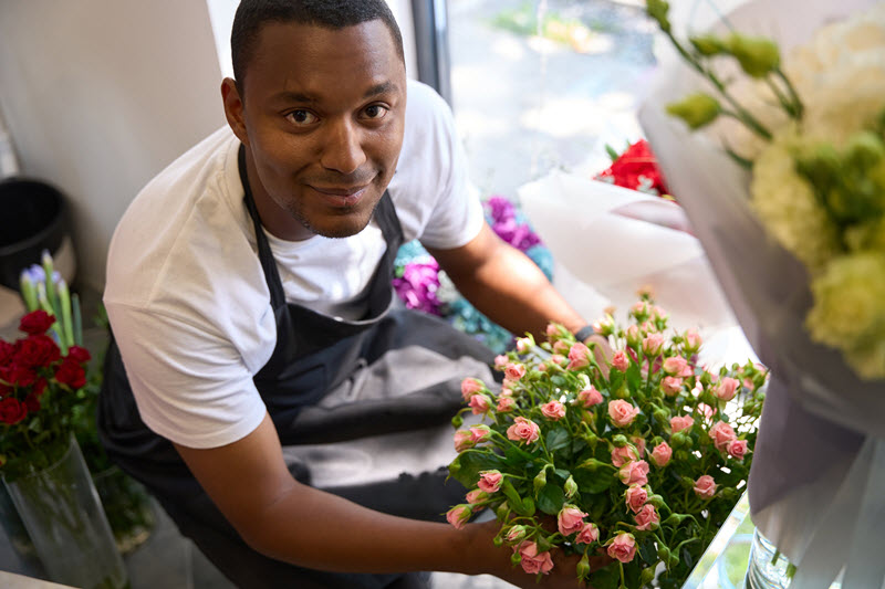 Día del Dirigente de Empresa floral