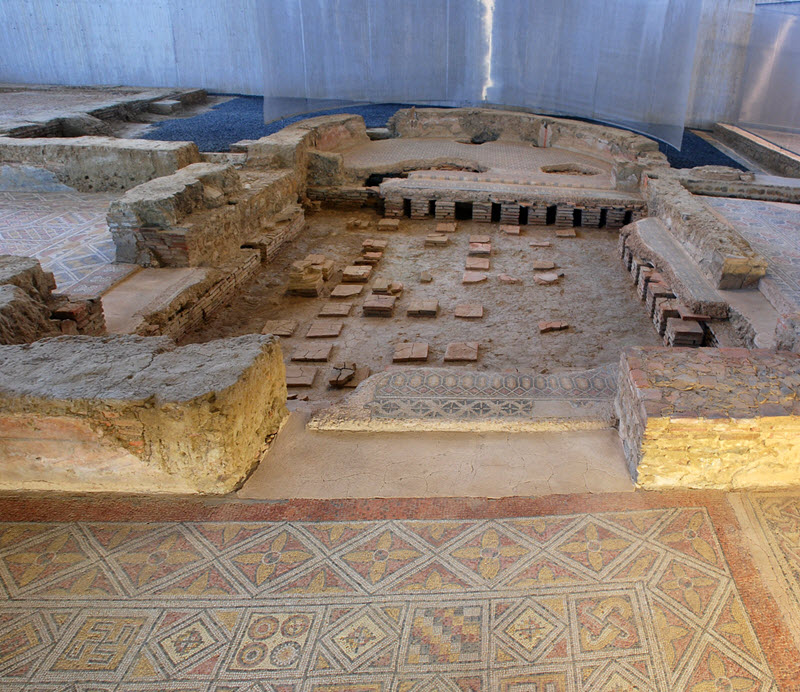 Descubrimiento de la Villa Romana La Olmeda